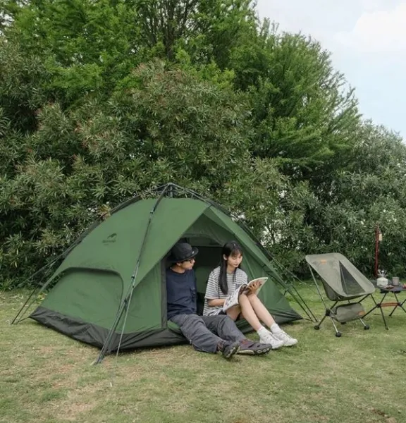 Naturehike Rýchlostaviteľný automatický stan pre 3 osoby 3600g