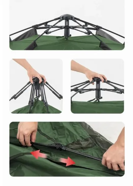 Naturehike Rýchlostaviteľný automatický stan pre 3 osoby 3600g