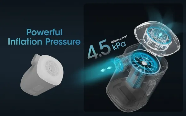 Nitecore AP10 cestovná elektronická pumpa s LED svetlom