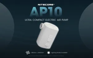 Nitecore AP10 cestovná elektronická pumpa s LED svetlom