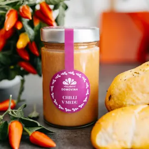 Včelařství Domovina Med s čili Obsah: 180g