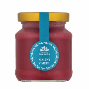 Včelařství Domovina Med s malinami Obsah: 75g