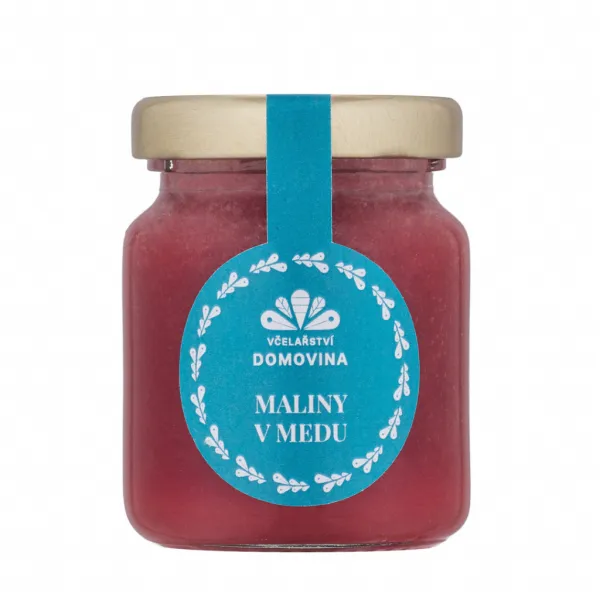 Včelařství Domovina Med s malinami Obsah: 170g