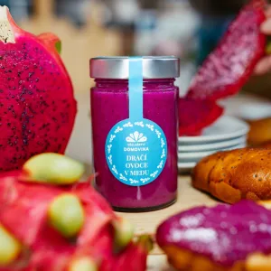 Včelařství Domovina Med s dračím ovocím Obsah: 75g