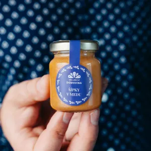 Včelařství Domovina Med so šípkami 75 g