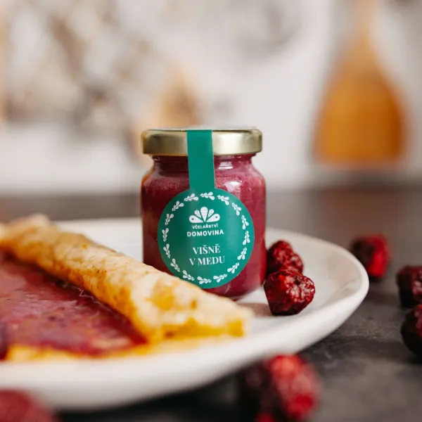 Včelařství Domovina Med s višňami 75 g
