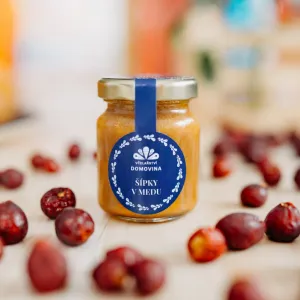 Včelařství Domovina Med so šípkami 75 g