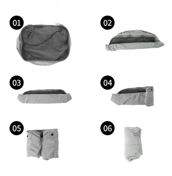 Naturehike Cestovný organizér ModBox Farba: Sivá, Veľkosť: M