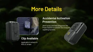 NITECORE EMR40 outdoorový elektronický repelent