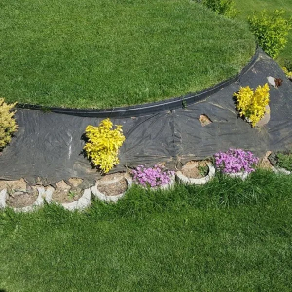 Amispol Skrytý záhradný obrubník, 12,5 x 2500 cm