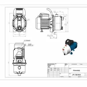 Elpumps Elpumps JPV 1300 Inox