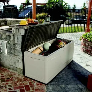Záhradný úložný box 495l plastový Dekorhome