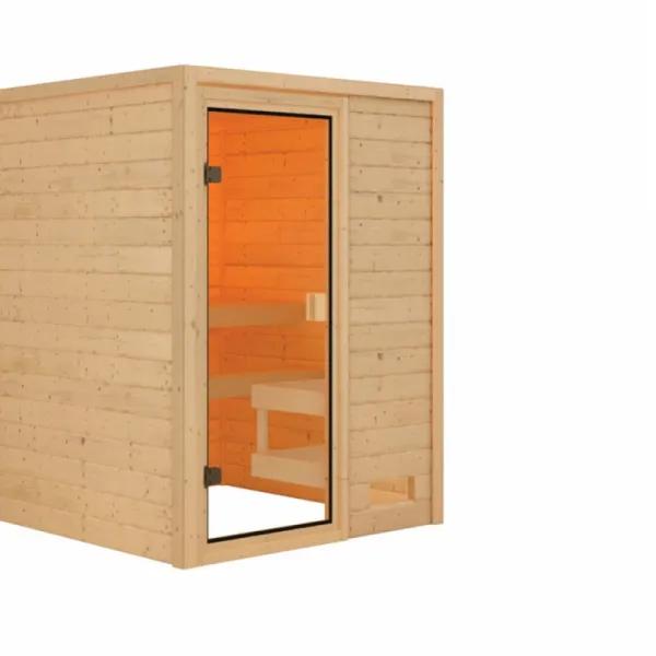 Interiérová finská sauna 145 x 145 cm Dekorhome