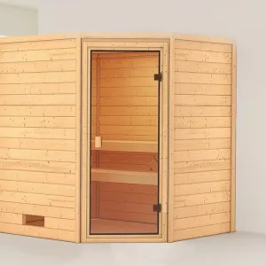 Interiérová fínska sauna 195 x 169 cm Lanitplast
