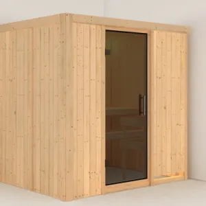 Interiérová fínska sauna 195x151 cm Lanitplast