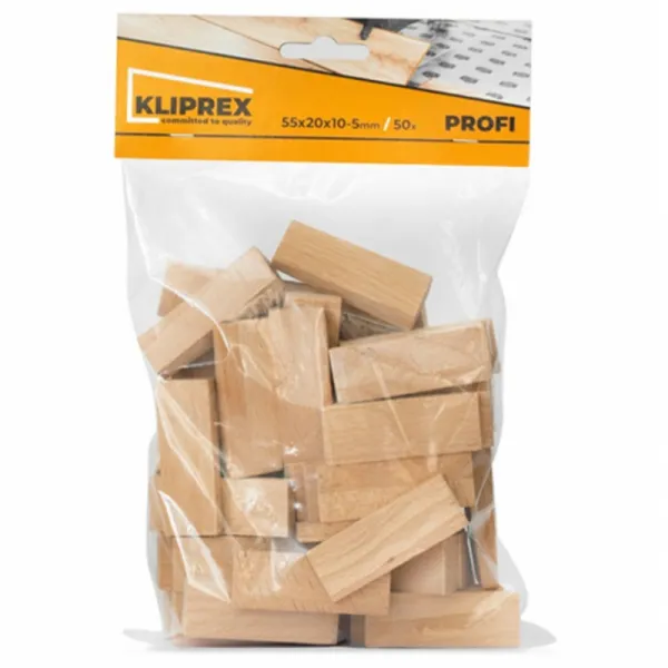 Kliprex Klinky drevené BK 65 x 18 x 12-0 mm | 20 ks