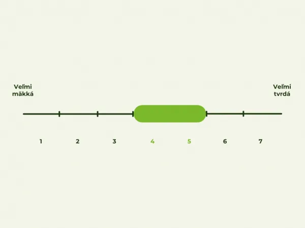 1 + 1 Ortopedický matrac MEMORY COMFORT s pamäťovou penou Zvoľte rozmer: 100 x 200 cm