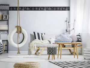 Vinylová bordúra LODE na stenu do detskej izby