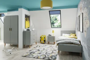 Kocot kids Dětská komoda Kubi 100 cm kašmír
