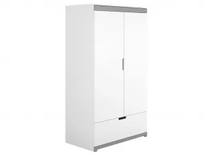 Detská izba TOMI v bielej farbe Zvoľte rozmer: 80x140 cm, Zvoľte matrac: Bez matraca, Zvoľte šuplík: So šuplíkom