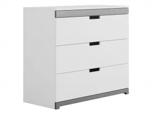 Detská izba TOMI v bielej farbe Zvoľte rozmer: 80x140 cm, Zvoľte matrac: Bez matraca, Zvoľte šuplík: So šuplíkom