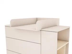 Prebaľovací pult na komodu BASIC kašmírový