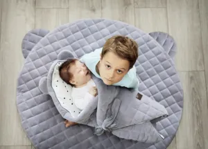 Hracia podložka Sleepee Royal baby Playing Mat sivá