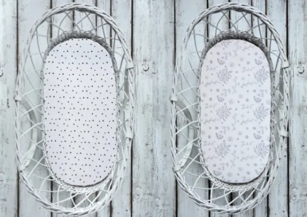 Prestieradlo Sleepee We Care do kočíka, košíka a kolísky bodky/Bloom