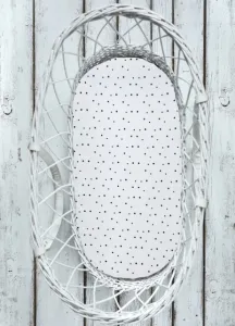 Prestieradlo Sleepee We Care do kočíka, košíka a kolísky bodky/Bloom