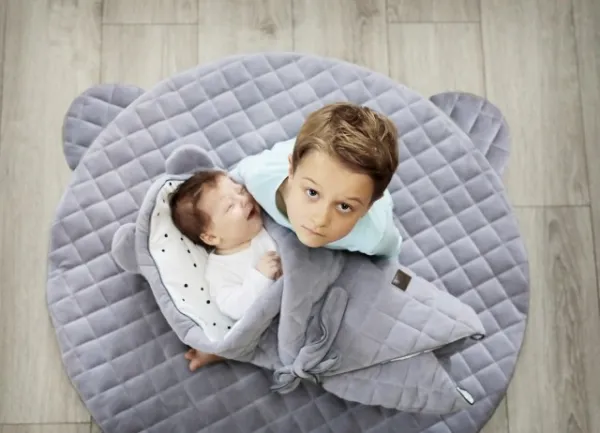Hracia podložka Sleepee Royal baby Playing Mat modrá