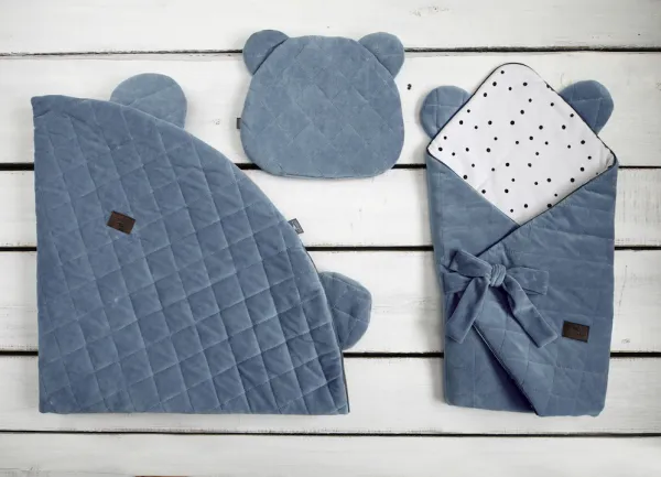 Hracia podložka Sleepee Royal baby Playing Mat modrá
