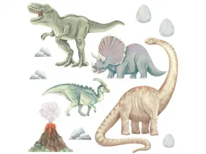 Samolepky na stenu do detskej izby DINOSAURI