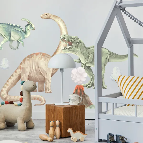 Samolepky na stenu do detskej izby DINOSAURI