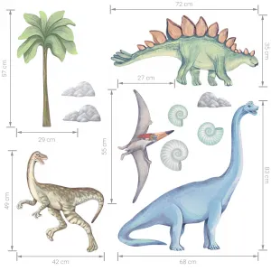Detské samolepky na stenu DINOSAURI