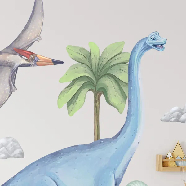 Detské samolepky na stenu DINOSAURI