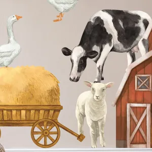 Nálepky na stenu DOMÁCE ZVIERATÁ