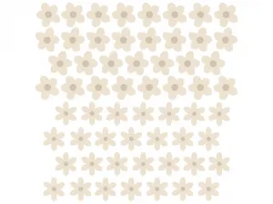 Samolepky na stenu KVETY žlté