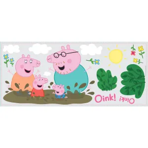 Samolepka do detskej izby PRASIATKO PEPPA a jej rodina