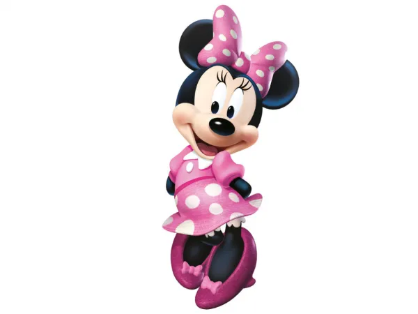 Samolepka na stenu s Disney motívom MYŠKA MINNIE