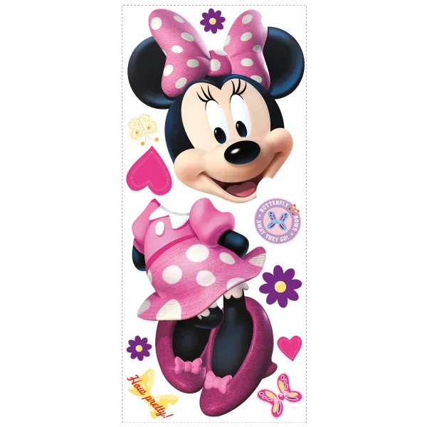 Samolepka na stenu s Disney motívom MYŠKA MINNIE