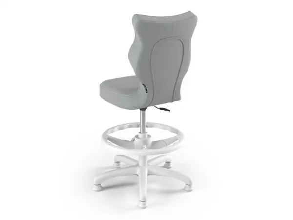 Ergonomická stolička pre deti k písaciemu stolu SIVÁ Zvoľte rozmer: dieťa 133 - 159 cm (výška stola 70 - 82 cm)