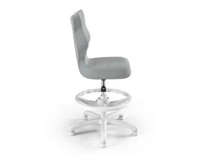 Ergonomická stolička pre deti k písaciemu stolu SIVÁ Zvoľte rozmer: dieťa 133 - 159 cm (výška stola 70 - 82 cm)