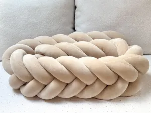 Zamatový mantinel pletený do vrkoča z 5 prameňov Zvoľte farbu: Modrá, Zvoľte dĺžku: 320 cm