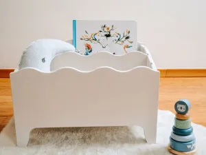 Detský úložný box na knižky Zvoľte farbu: Nelakovaná