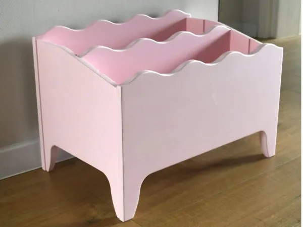 Detský úložný box na knižky Zvoľte farbu: Nelakovaná