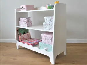 Detský Montessori policový regál Zvoľte farbu: Nelakovaná