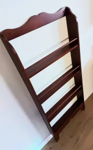 Montessori organizér na knihy do detskej izby Zvoľte farbu: Nelakovaná