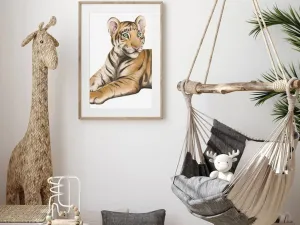 Plagát TIGER do detskej izby Zvoľte rozmer: 20 x 30 cm