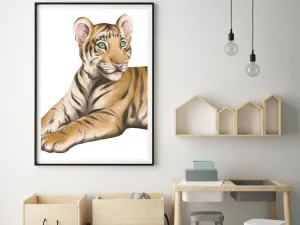 Plagát TIGER do detskej izby Zvoľte rozmer: 20 x 30 cm
