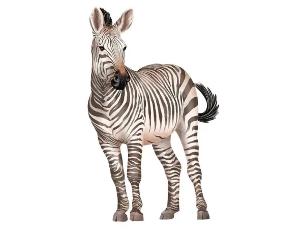 Plagát ZEBRA do detskej izby Zvoľte rozmer: 20 x 30 cm